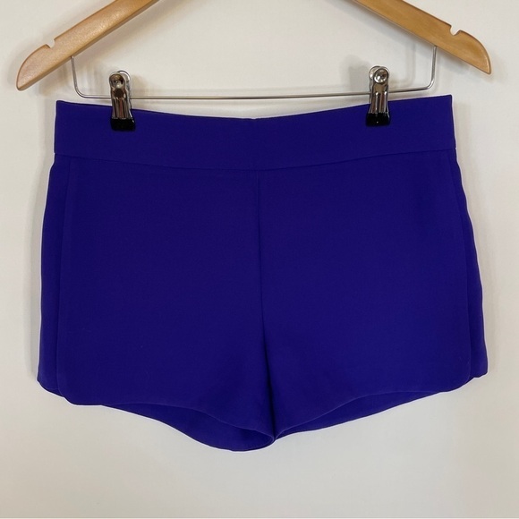 J. Crew Violet Tuxedo Shorts - Picture 1 of 6